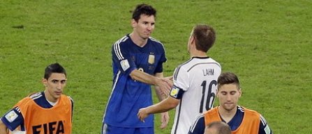 Lionel Messi, cel mai bun jucator al Cupei Mondiale 2014