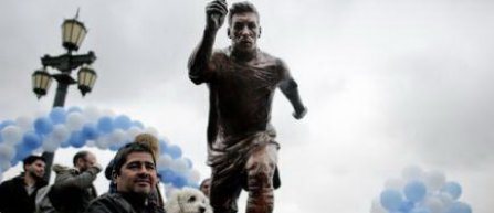 O statuie a lui Lionel Messi a fost dezvelita la Buenos Aires