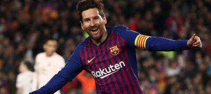 Lionel Messi, lider solitar în clasamentul golgheterilor