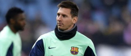 Lionel Messi, absent de la antrenamentul Barcelonei din motive personale