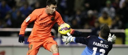Messi a reusit un hat-trick pentru FC Barcelona in Primera Division