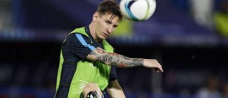 Lionel Messi, la cel de-al 100-lea sau meci in Liga Campionilor