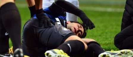 Sezon incheiat pentru Milito, dupa accidentarea de la meciul cu CFR Cluj