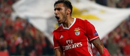 Eduardo Salvio şi-a prelungit contractul cu Benfica până în 2020