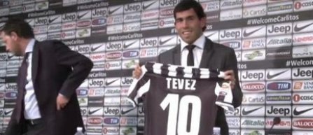 Carlos Tevez va prelua tricoul cu numarul 10 purtat de Del Piero la Juventus