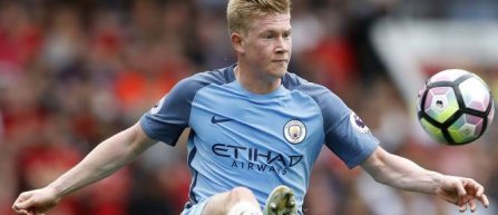 Manchester City: De Bruyne, refacut pentru meciul cu Everton