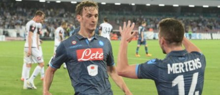 Dries Mertens si Manolo Gabbiadini nu vor juca in meciurile cu Hellas Verona si FC Bruges