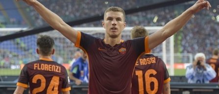 Edin Dzeko va lipsi aproximativ o luna de pe teren