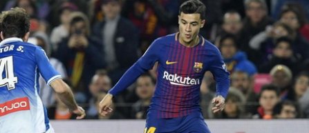 Philippe Coutinho, cel mai scump jucător transferat vreodată de FC Barcelona, a debutat la noua sa echipă