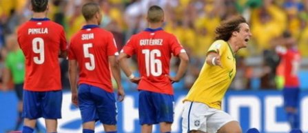Brazilianul David Luiz, cel mai bun jucator al Mondialului inaintea sferturilor