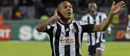 Brazilianul Everton Luiz, victima insultelor rasiste la meciul Partizan - Rad