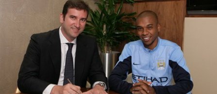Fernandinho a plecat de la Sahtior la Manchester City