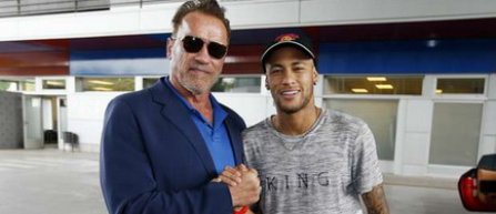 Arnold Schwarzenegger, in vizita la FC Barcelona