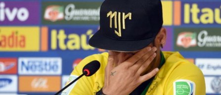 Neymar, alaturi de nationala Braziliei la meciul pentru locul 3