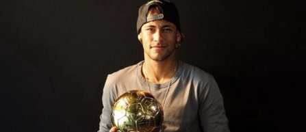 Neymar a primit trofeul Samba Gold