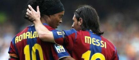 Ronaldinho il lauda pe Messi: Demonstreaza in fiecare zi ca este cel mai bun