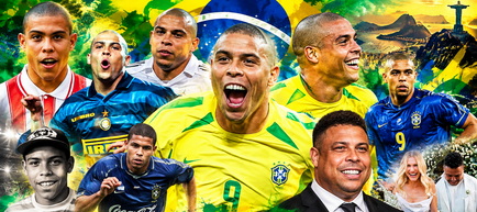 "O Fenômeno" a ajuns la 50 de ani. Viața spectaculoasă a lui Ronaldo Luís Nazário de Lima