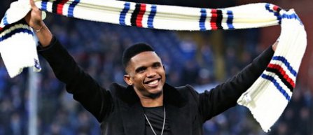 Samuel Eto'o: Obiectivul Sampdoriei este locul 3