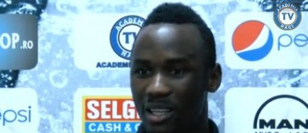 Fabrice Olinga: La Viitorul m-a atras cel mai mult faptul ca sunt multi tineri (video)