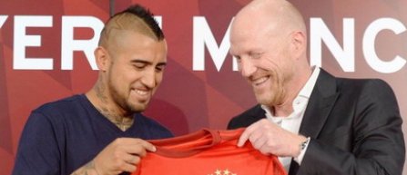 Arturo Vidal a semnat un contract pentru patru sezoane cu Bayern Munchen