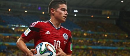 James Rodriguez, cel mai bun sportiv sud-american al anului 2014