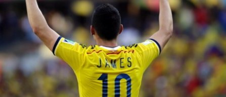 CM 2014: James Rodriguez, golgheterul competitiei
