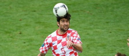 Euro 2012: Croatul Corluka, ironic pe tema "scandalului pariurilor" in Italia