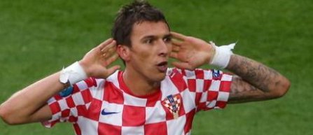 Mario Mandzukic, suspendat pentru primul meci al Croatiei la CM 2014