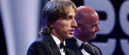 Luka Modrici: Sunt foarte mândru că am câştigat premiul The Best