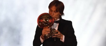 Luka Modrić şi Sandra Perković, sportivii anului în Croaţia