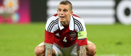 Daniel Agger nu va evolua in meciurile cu Serbia si Romania
