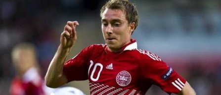Christian Eriksen: Ultima oara cand am jucat in Romania, Chiriches a inscris un gol norocos