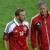 Euro 2012: Danemark - Rommedahl, forfait impotriva Germaniei, Zimling incert