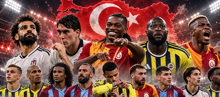 Cutremur pe piața transferurilor! Marile vedete ale Europei au invadat Süper Lig