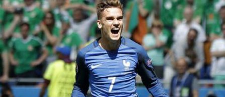 Mingea meciului Franta - Irlanda, daruita de Griezmann fiului politistului asasinat