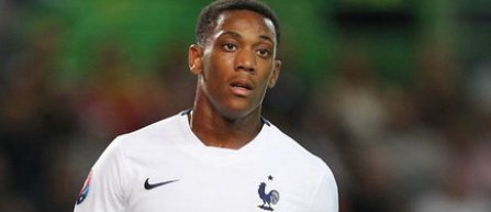 Anthony Martial s-a accidentat si ar putea rata Euro 2016