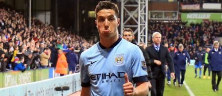 Manchester City: Nasri, scor de pe lista de Champions League