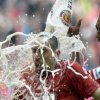 Ribery s-a suparat dupa ce a fost udat cu bere de Boateng
