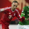 Ribery spera sa joace sambata cu Werder Bremen, in pofida unei accidentari usoare