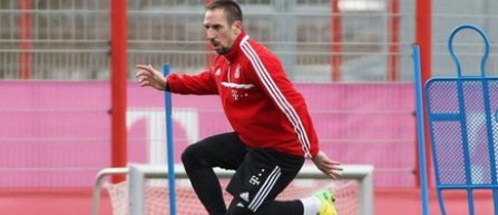 Franck Ribery a revenit la antrenamentele celor de la Bayern dupa doua luni de absenta