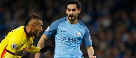 Ilkay Gundogan s-a accidentat in partida Manchester City - Watford si risca sa absenteze cateva luni
