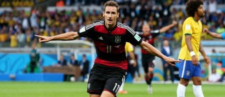 Miroslav Klose, golgheterul all-time al Cupei Mondiale, cu 16 goluri
