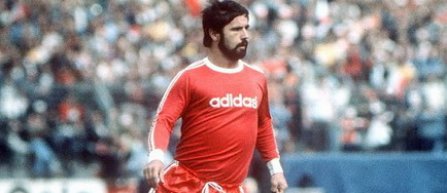 Gerd Muller, ales cel mai bun jucator german din istoria Bundesligii