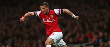 Podolski vrea sa plece de la Arsenal daca nu joaca mai mult