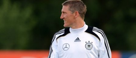 Euro 2012: Germania spera sa poata conta pe Schweinsteiger din primul meci