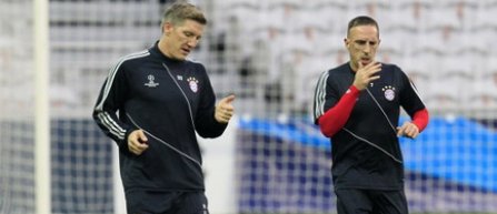 Ribery si Schweinsteiger rateaza meciul echipei Bayern cu FC Porto