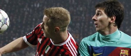 AC Milan - FC Barcelona, in sferturile de finala ale Ligii Campionilor