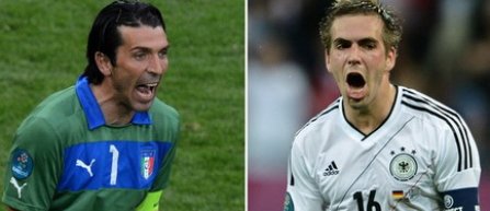 Euro 2012: Italia si Germania se intalnesc la Varsovia