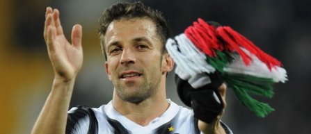 Del Piero a marcat la al 700-lea meci jucat pentru Juventus