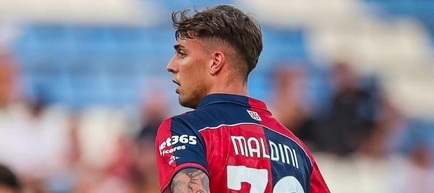 Daniel Maldini, convocat la naționala Italiei după trei goluri consecutive pentru Cagliari